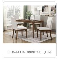 COS-CELIA DINING SET (1+6)